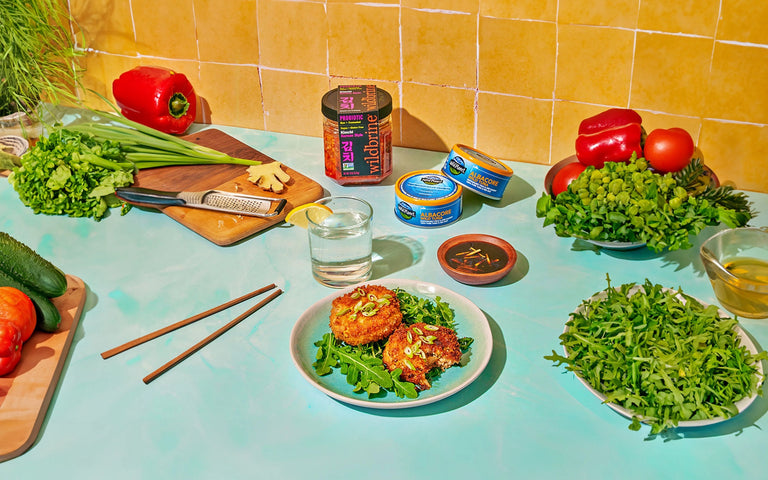 Photo of Tuna Kimchi Cakes
