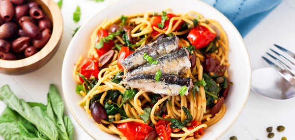 Anchovy and Olive Pasta