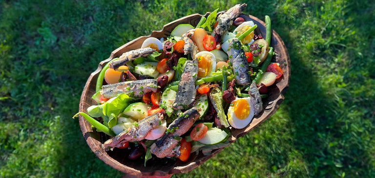 Photo of Niçoise Salad with Sardines