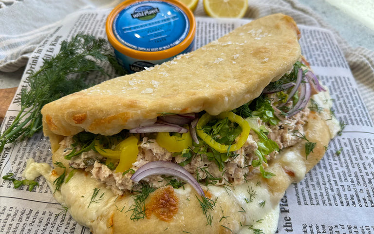 Photo of Pizza Dough Tuna Melt