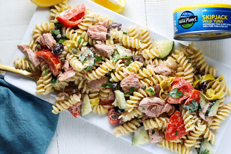 Antipasto Tuna Pasta Salad