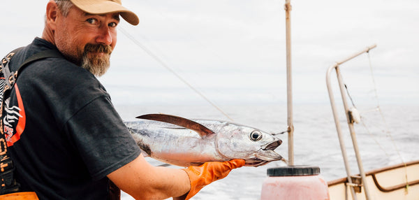 Is pole and line caught tuna better?