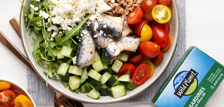 Wild Planet Mediterranean Farro Bowl