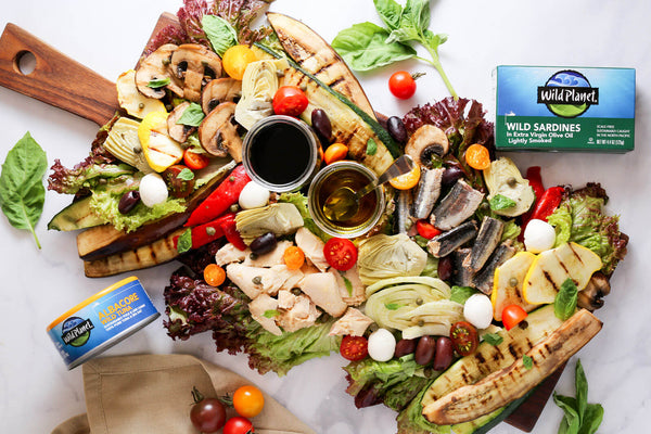 Wild Planet Mediterranean Seafood Antipasto Platter