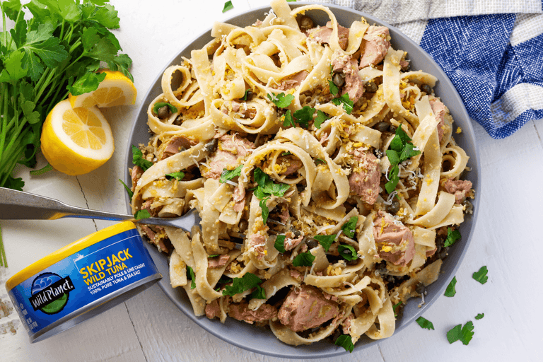 Skipjack Wild Tuna and Pasta