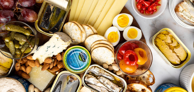 Wild Planet tinned fish charcuterie