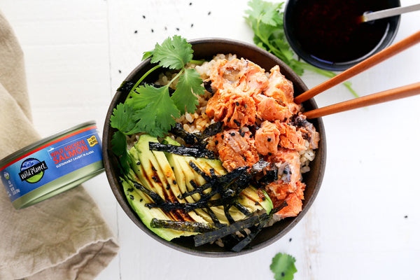 Wild Salmon Sushi Bowl