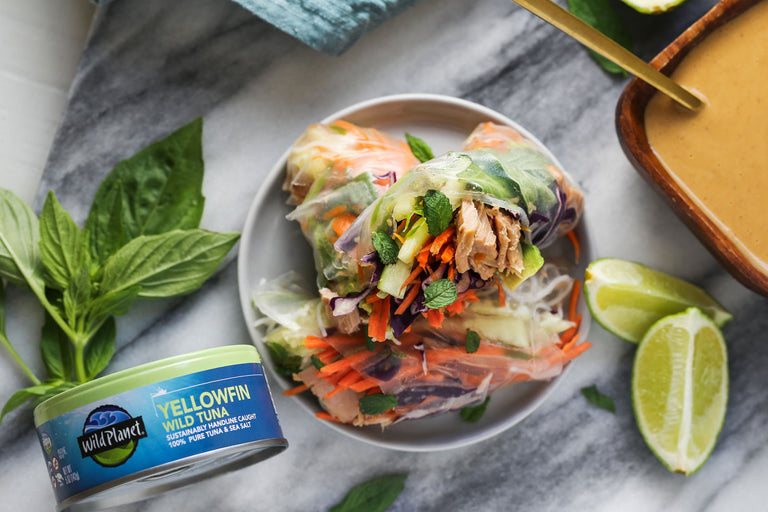 Yellowfin Spring Rolls