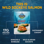Wild Sockeye Salmon pouch attributes