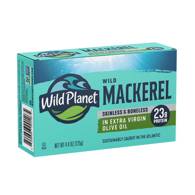 Wild Mackerel Fillets In Extra Virgin Olive Oil