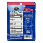 Wild Pink Salmon pouch back panel