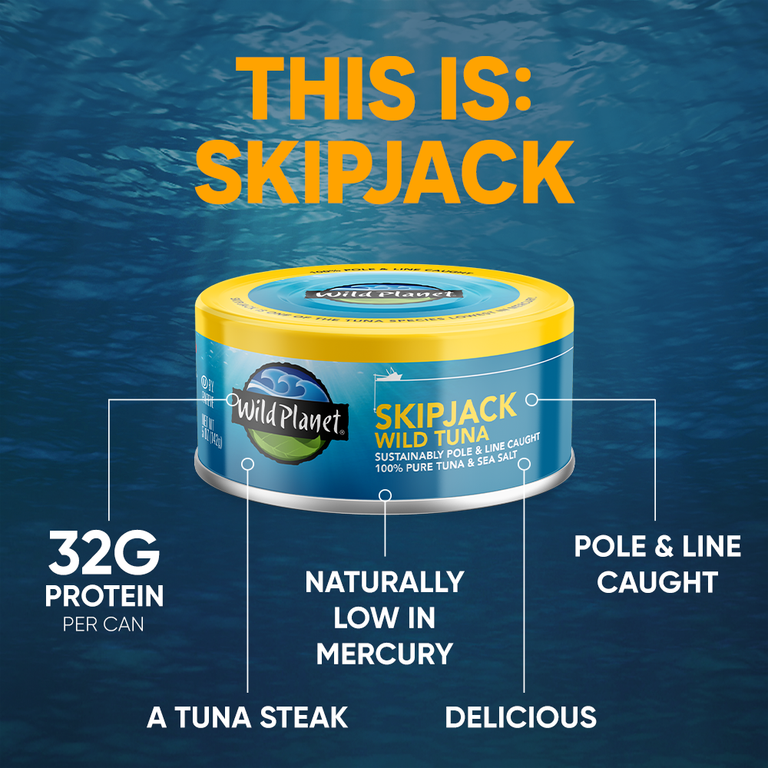 Skipjack Wild Tuna