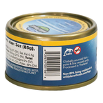 Skipjack Wild Tuna with Jalapeño & Cumin, in can. View showing Barcode, Logo: Non BPA and 2 Others, Produced by Info