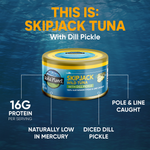 Skipjack Wild Tuna with Dill Pickle