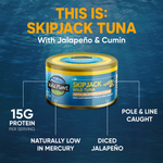 Skipjack Wild Tuna with Jalapeño & Cumin