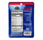 Wild Sockeye Salmon pouch back panel