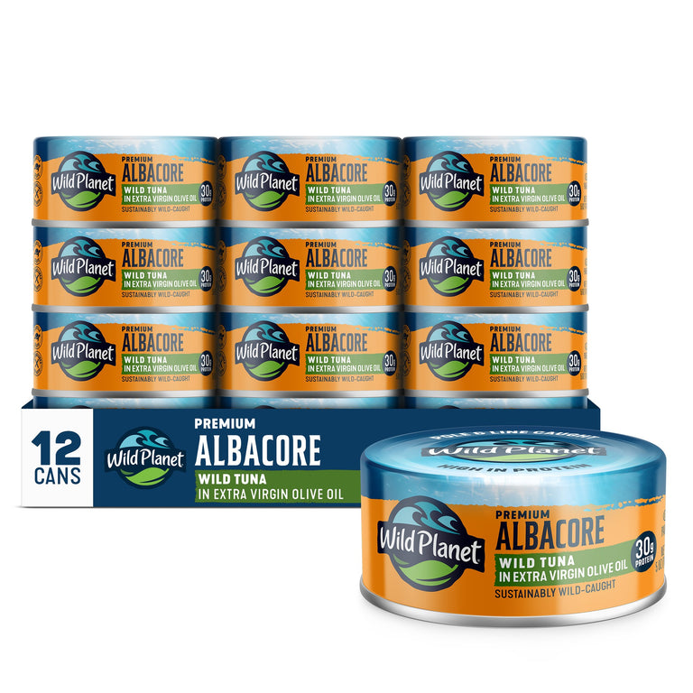 Albacore Solid Wild Tuna In Extra Virgin Olive Oil