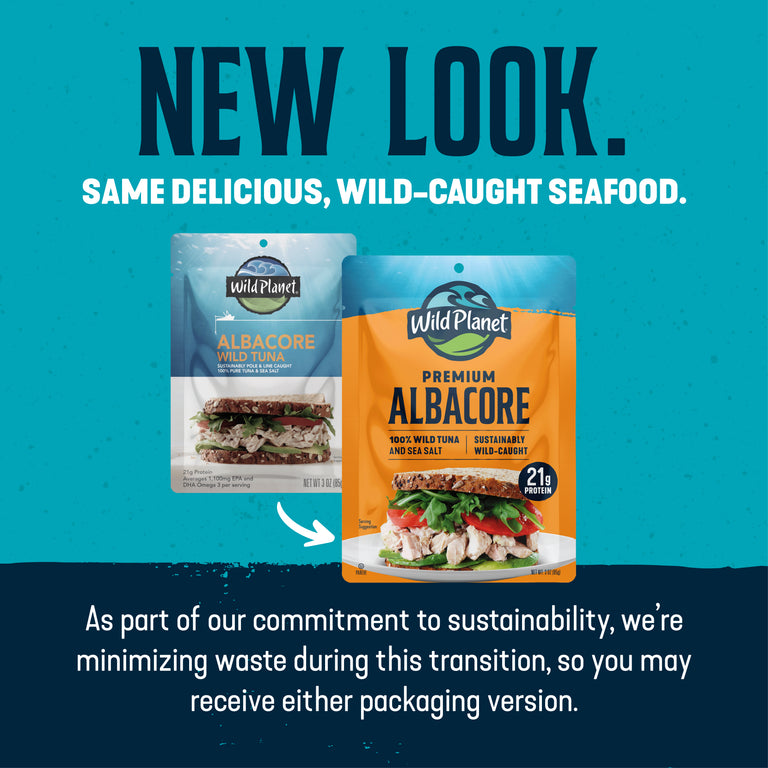 Albacore Wild Tuna Single-Serve Pouch