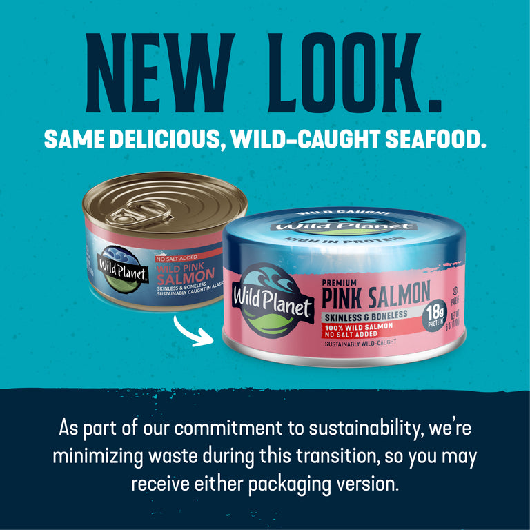 Wild Pink Salmon No Salt Added