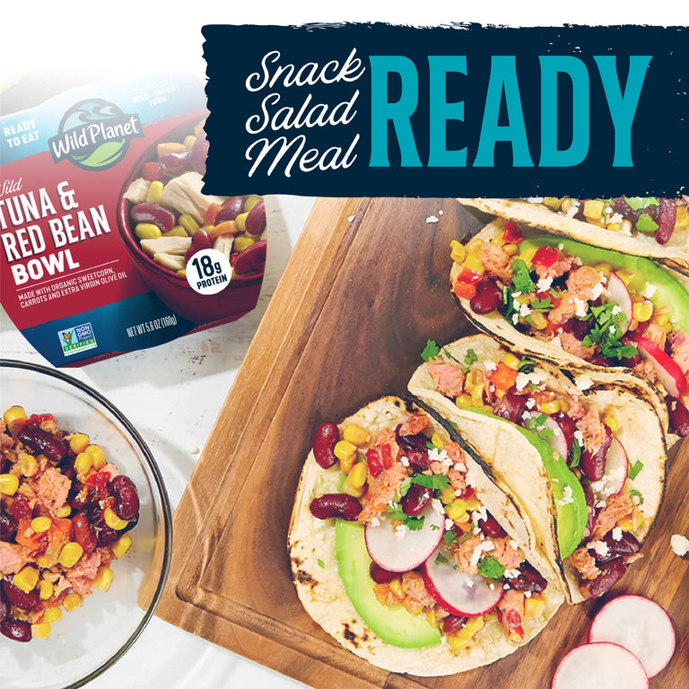 Wild Tuna & Red Bean Bowl Ready-To-Eat Meal