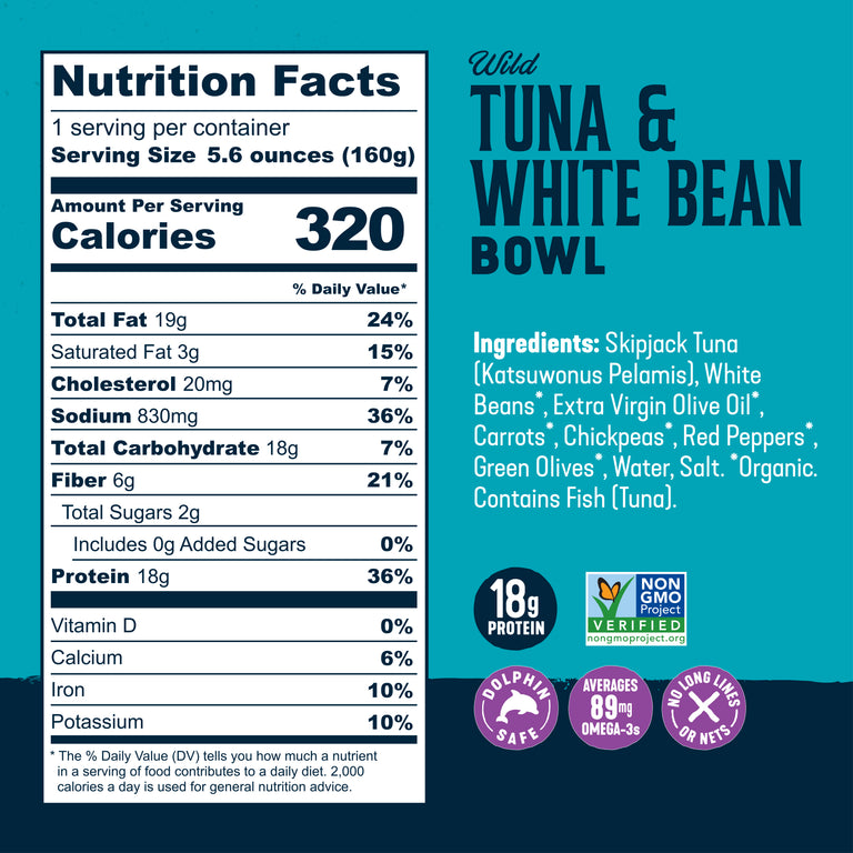 Wild Tuna & White Bean Salad Ready-To-Eat Meal