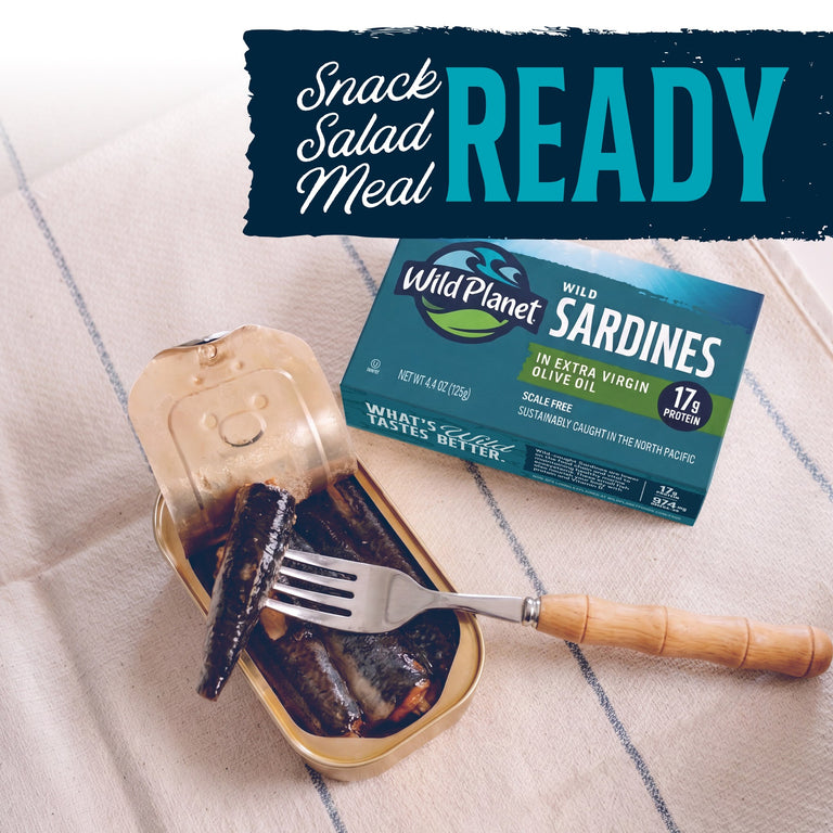 Wild Sardines In Extra Virgin Olive Oil