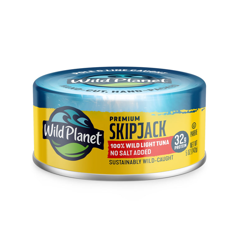 Premium Skipjack Wild Light Tuna No Salt Added
