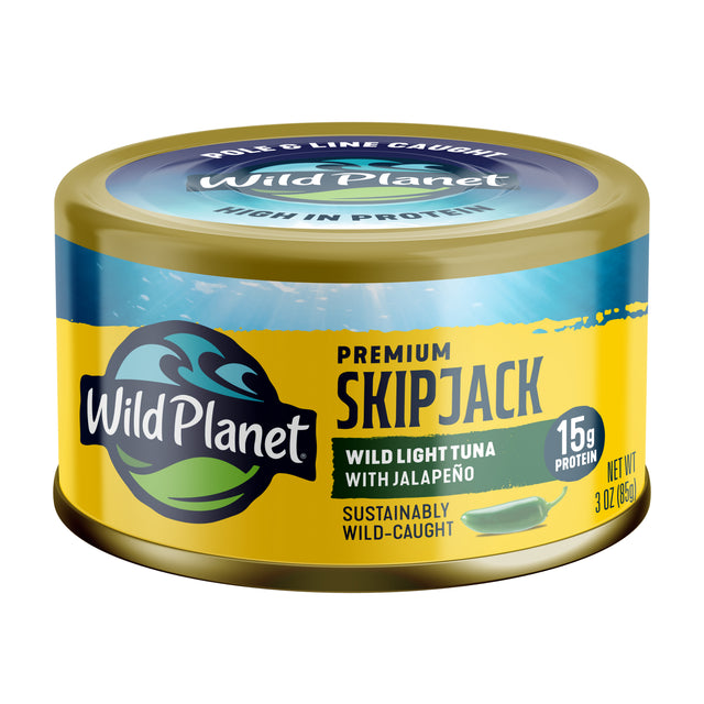 Premium Skipjack Wild Light Tuna with Jalapeño
