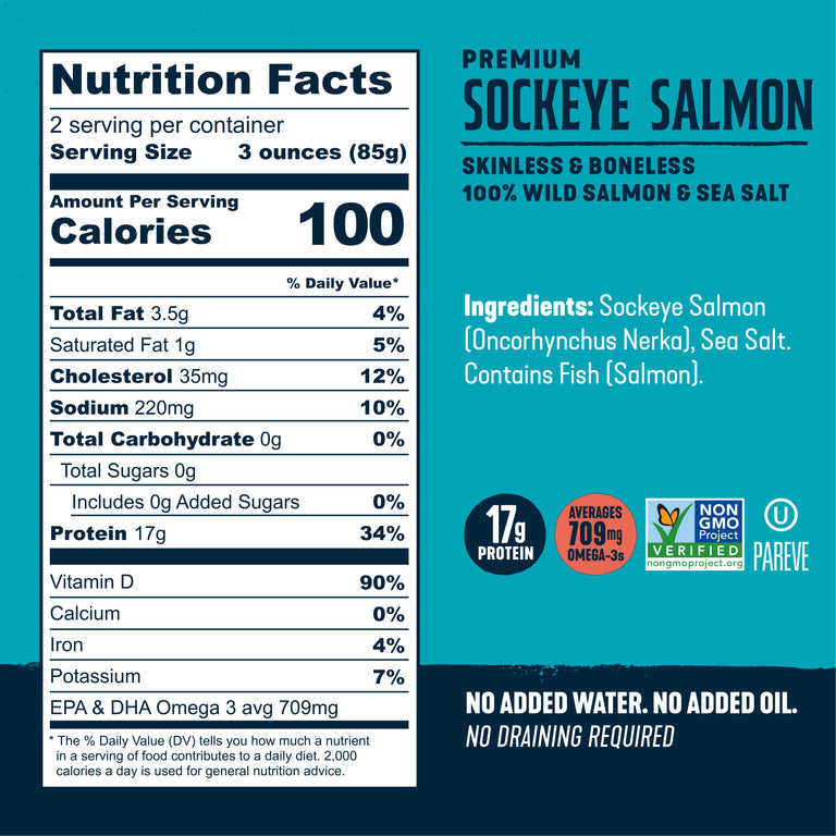 Premium Wild Sockeye Salmon