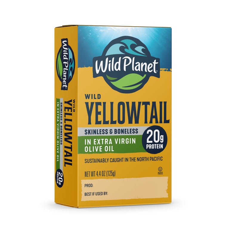 Wild Yellowtail Fillets In Extra Virgin Olive Oil