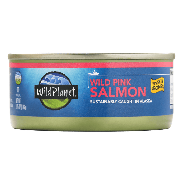 Wild Pink Salmon with Skin & Bones (ARCHIVE)