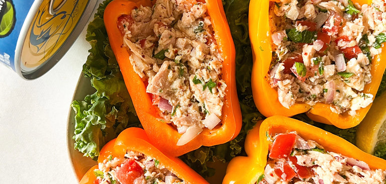 Photo of Middle Eastern Tuna Stuffed Peppers