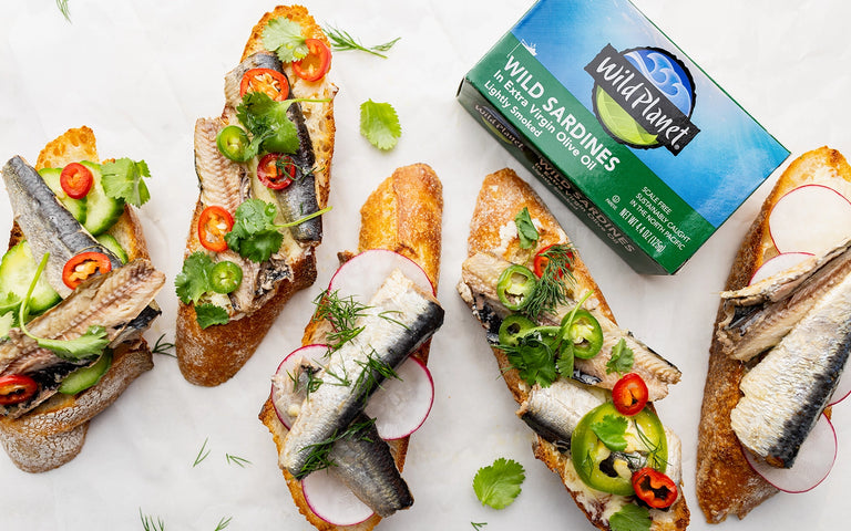 Photo of Marinated Sardines on Toast