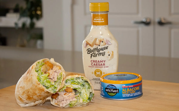 Tuna Caesar Wrap