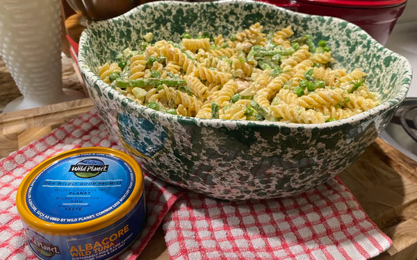 Spring Tuna Pasta Salad