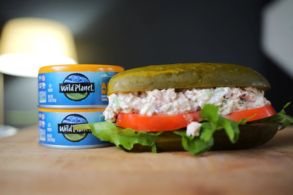 Pickle Tuna Sandwich