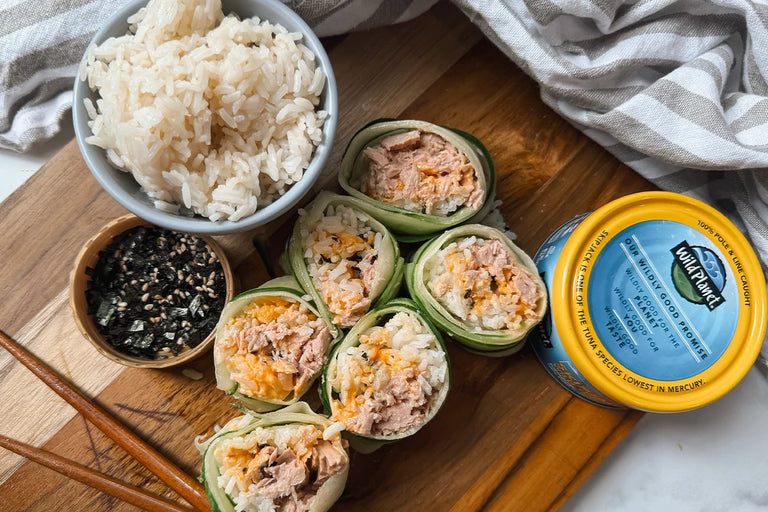 Photo of Naruto Rolls - Tuna Cucumber Sushi Rolls