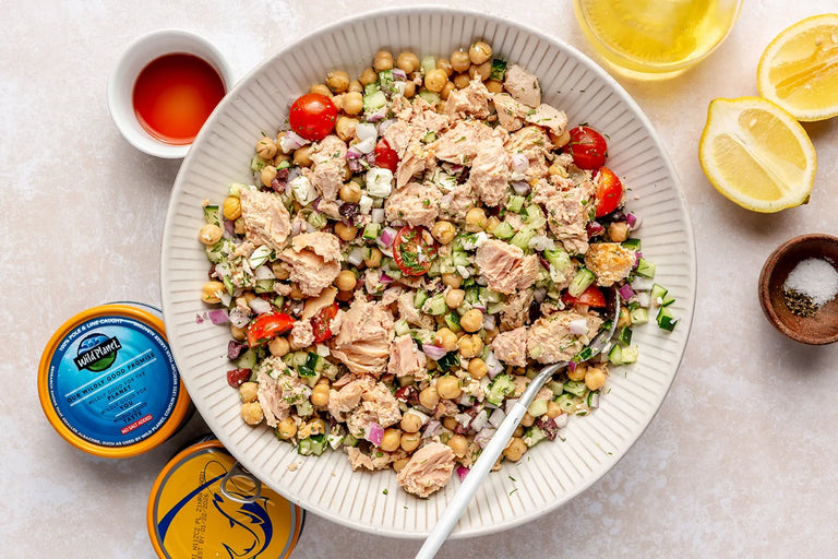 Photo of Mediterranean Tuna & Chickpea Salad