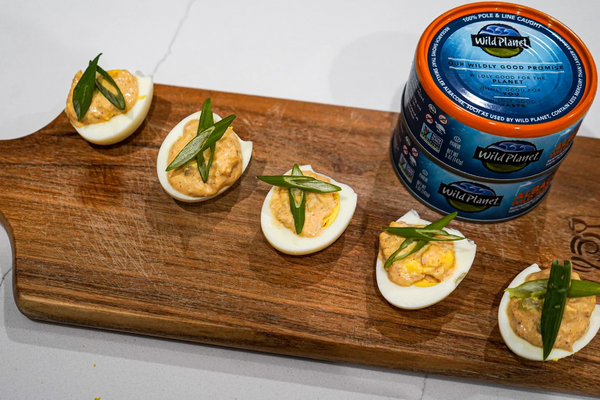 Tuna Deviled Eggs