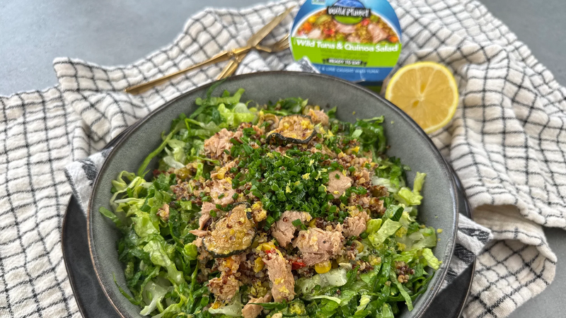 Easy Romaine and Tuna Salad