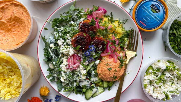 Honey Harissa Tuna Balls