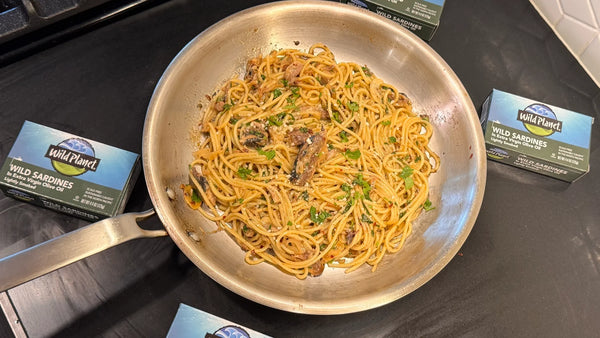 Sardine Pasta with Fresh Herbs