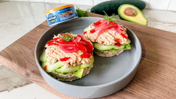 Spicy Tuna Rice Cakes