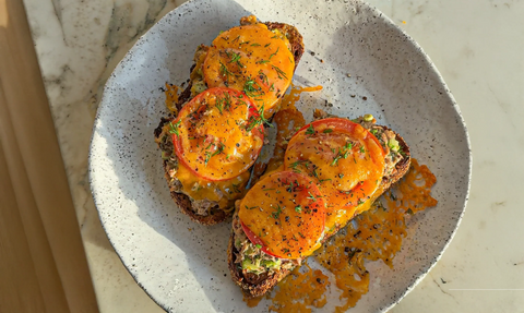 Open-Faced Tuna Melt