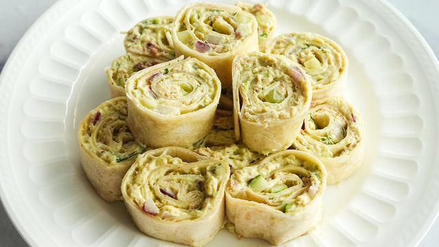 Avocado Tuna Salad Pinwheels