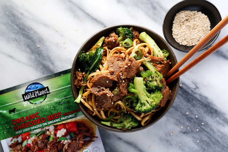 Beef and Broccoli Udon Noodle Stir Fry