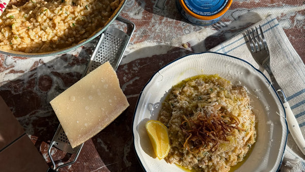 Creamy Lemon-Herb Tuna Risotto