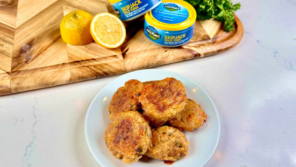 Crispy Zero Carb Jalapeño Cheddar Tuna Bites