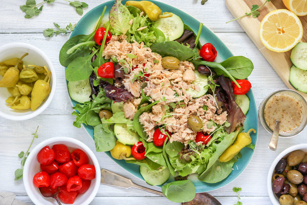 Easy Greek Tuna Salad 1 e1561752015787