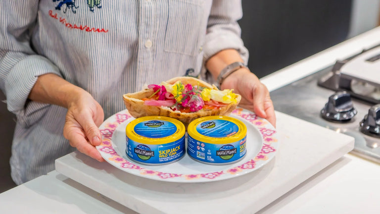 Photo of Elevated Mediterranean Tuna Sandwich